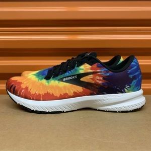 Brooks Launch 7 Rock N Roll Tie Dye Multi-Color Men’s Shoes Sz 12.5